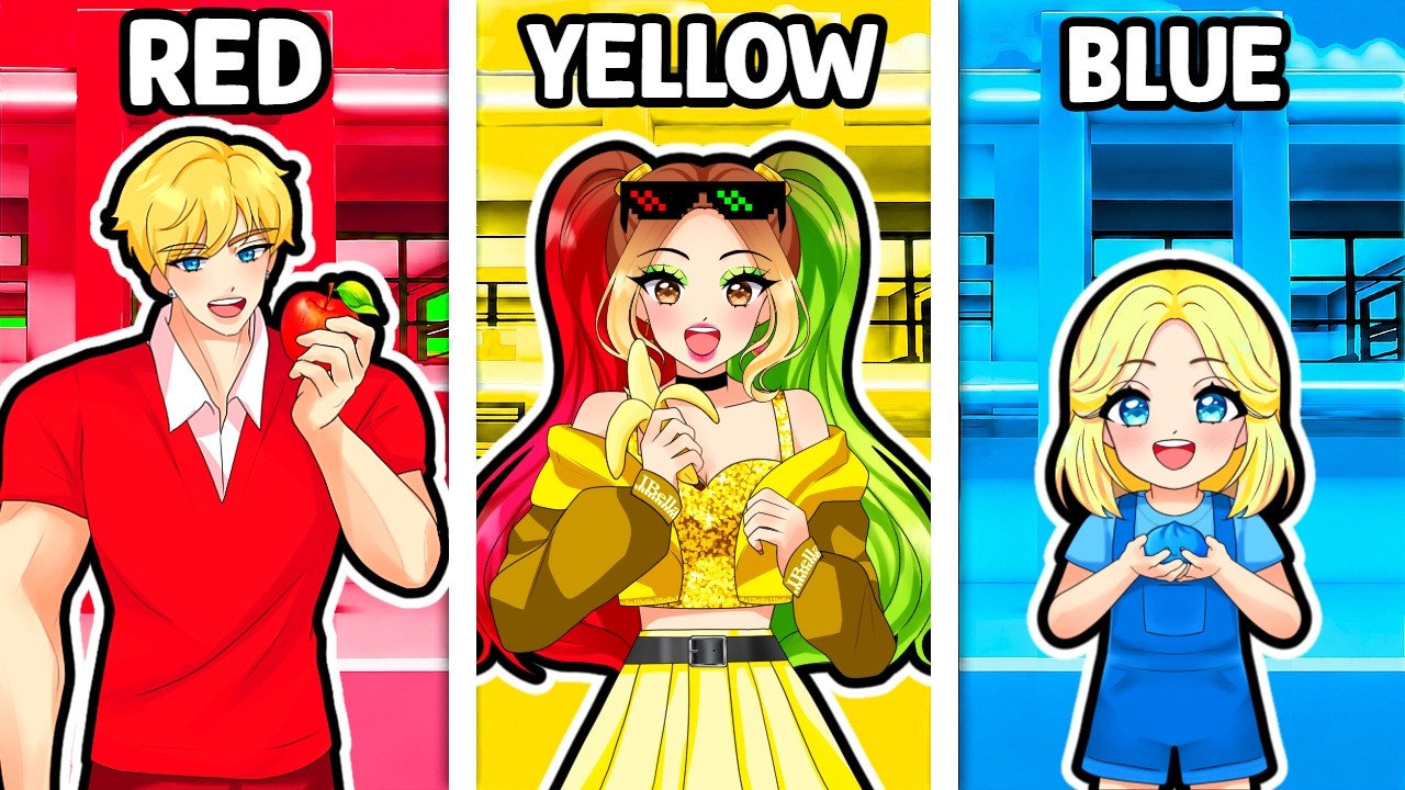 We SWAPPED COLORS in Roblox!