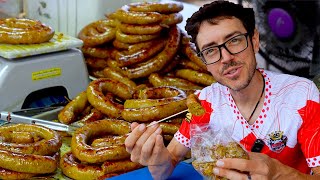 'THE SAUSAGE MAN' makes the BEST Sai Oua in Chiang Mai || Market Tour with @TheTravellingScotsman