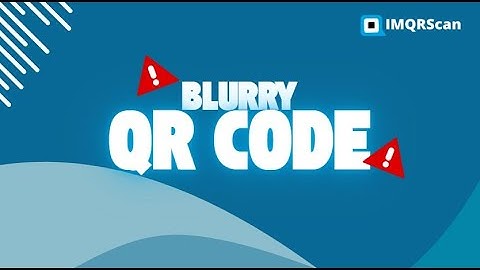 How to Fix Blurry QR Codes  | Print Clear, High-Resolution, Blur-Free QR Codes (300 DPI + SVG Tips)