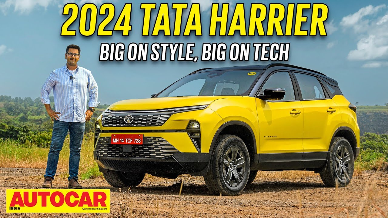 Tata Harrier facelift review   Big Tata SUV takes a big leap forward  First Drive  Autocar India