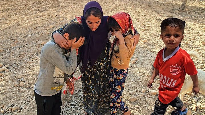 Stepmother's bitter farewell to orphaned children