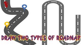 How to draw roadmap milestones timeline template MS word / PowerPoint / publisher