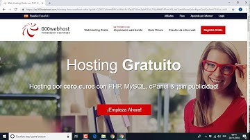 Hosting Gratuito en PHP - MySQL