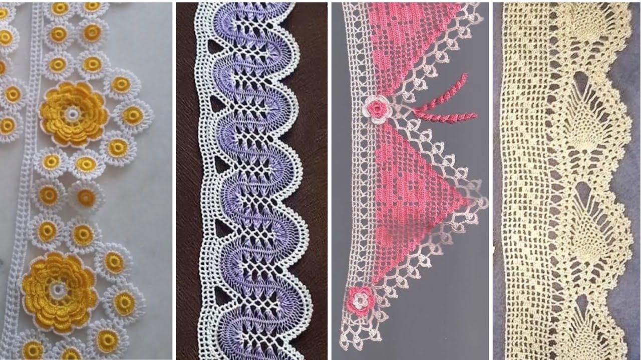 HAVLU KENARI DANTEL MODELLERİ | TIĞ İŞİ ÇEYİZLİK DİLLERE DESTAN HAVLU KENARI ÖRNEKLERİ 👌👌