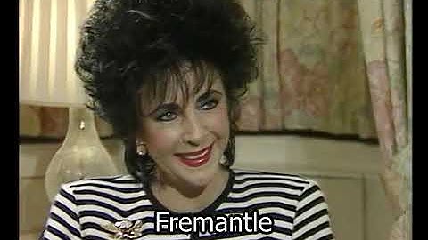 Elizabeth Taylor | Interview | Mavis Nicholson | Mavis on 4 | Part 1 | 1988