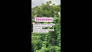 LAPORAN KEGIATAN PRAKTIKUM,TUGAS 3. TEMA : Ekosistem.