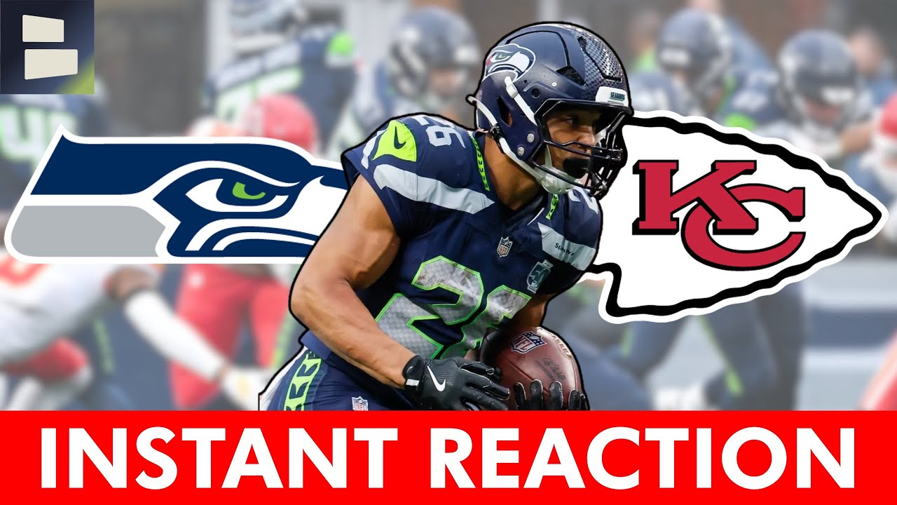 INSTANT REACTION! Seahawks vs. Chiefs NFL Preseason Week 2: Ft. Zach Charbonnet & Damien Martinez