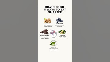 5 Foods to Boost Your Brain Power! 🧠