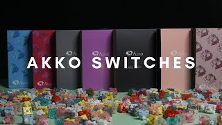 AKKO Switch ทุกสีต่างกันยังไง? อันไหนดีที่สุด? (Linear) | MERMER 🏖