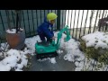 がっくん 雪かき