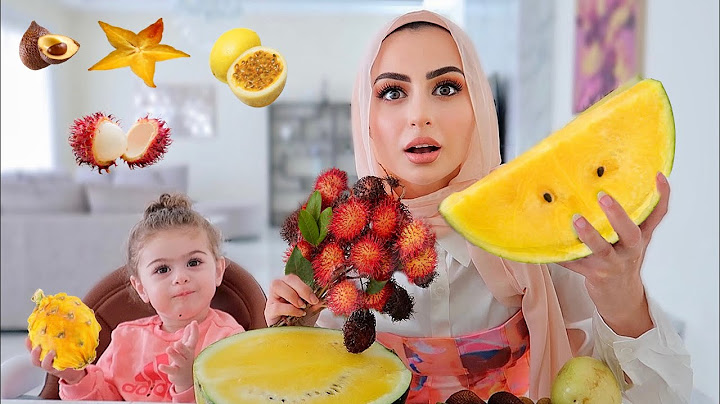 جربنا اغرب فواكة في العالم!🍍🍉 (مع بنتي)