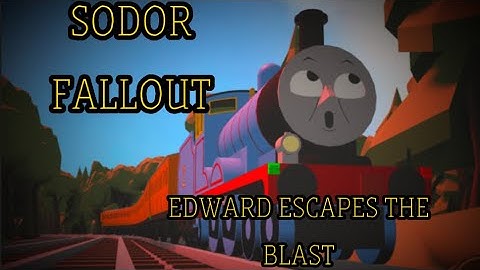 Sodor fallout (Edward escapes the Brendam bay blast) KNAPFORD DEMON