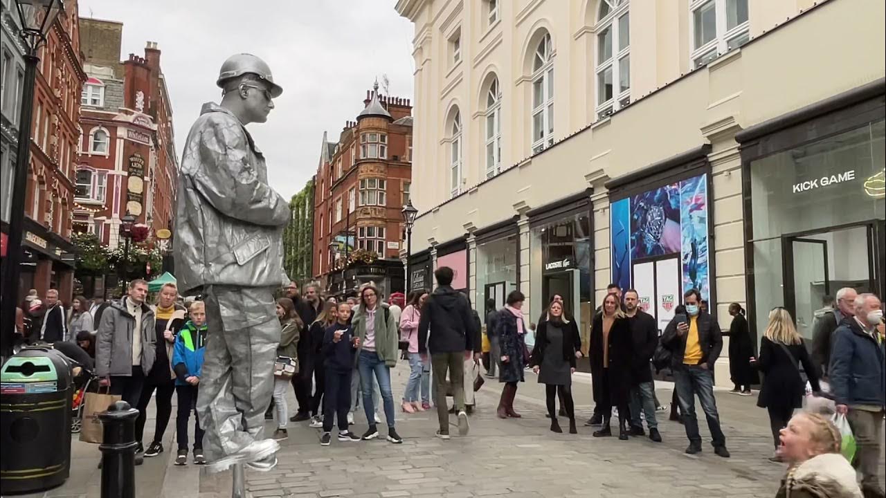 Great excitement They were amazing Silverman Statue Covent Garden Street Entertainment