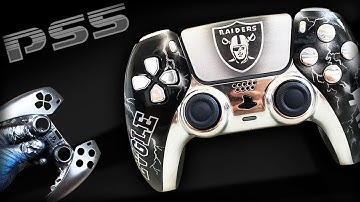 Ultimate Raiders Custom Controller PS5 Hand Painted