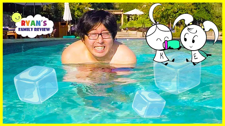Swimming in Super COLD Water + FUNNY Cartoon Anima...