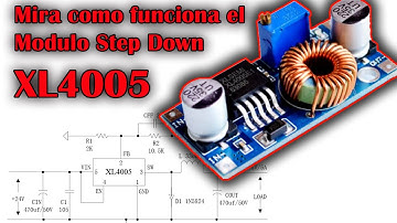 Aprenda a usar el XL4005 Conversor DC DC en minutos