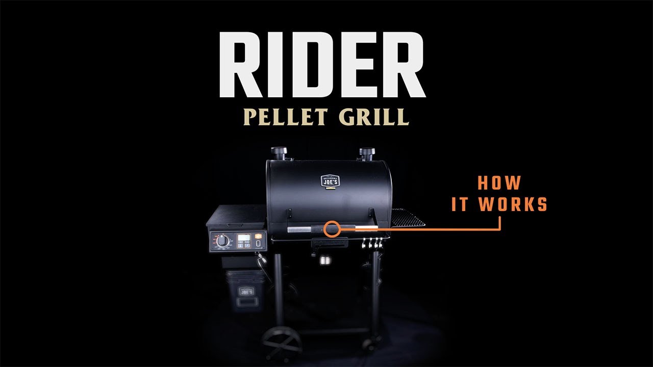 Oklahoma Joe's Rider Pellet Grill - How It Works - YouTube