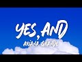 Ariana grande  yes and lyrics