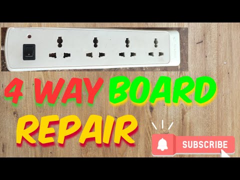 How to Repair Extension Bord/4way spike and surge guard