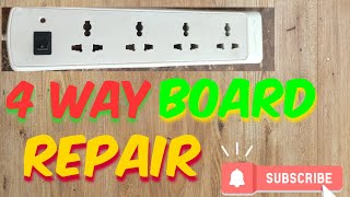 How to Repair Extension Bord/4way spike and surge guard repair