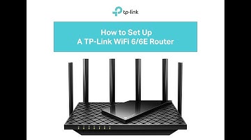 Setting up an TP-Link WiFi 6/WiFi 6E Router | Self-Install Guide