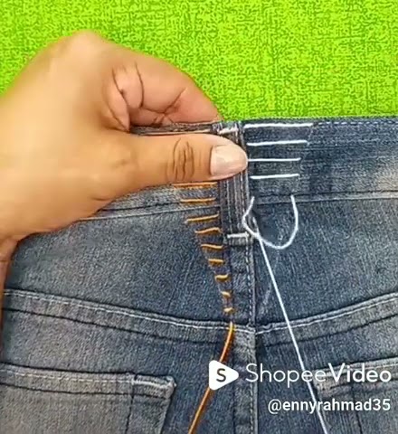 Tips Mengecilkan Celana Jeans Celana Biasa yang Kedodoran Tetap Rapi dan Luwes