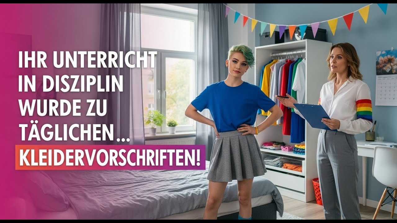 Sie sagte „Disziplin“ – Jetzt trage ich, was sie auswähltCrossdressedstory, Boy2Girl, M2F, TGTF