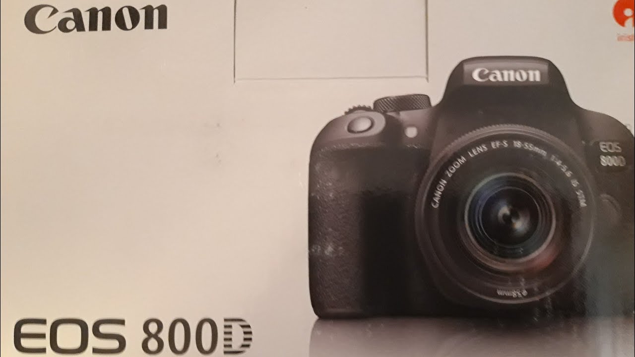UNBOXING |CANON |EOS 800D|OUR NEW TOY