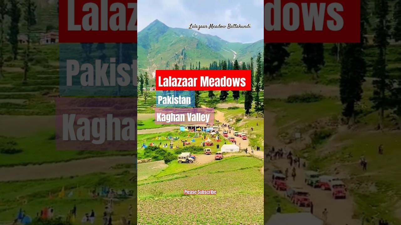 Lalazaar Meadow Battakundi ✨ Natural Beauty of Naran Kaghan 🍁 