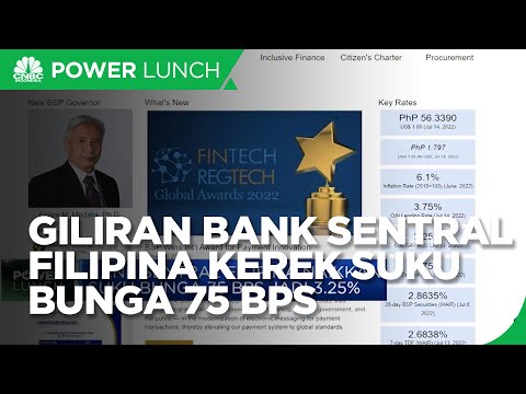 Bank Sentral Filipina Kejutkan Pasar, Kerek Suku Bunga 75 Bps
