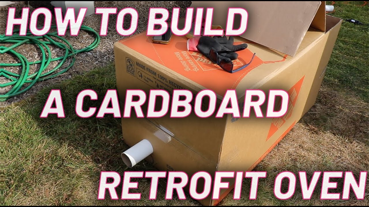 How to make a cardboard oven to retrofit your headlights for under $20!