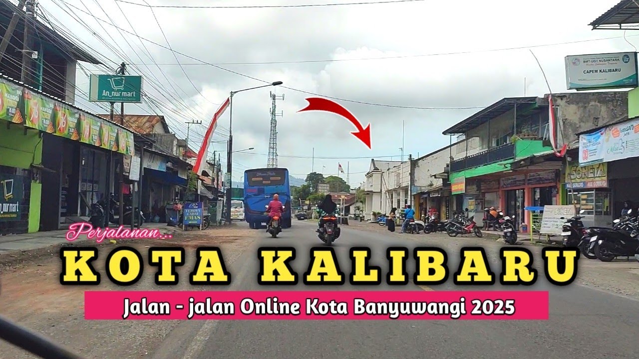Suasana KOTA KALIBARU 2025 || Jalan - Jalan Online Kota Banyuwangi 