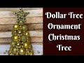 Dollar Tree Christmas Crafts: Dollar Tree Ornament Tree