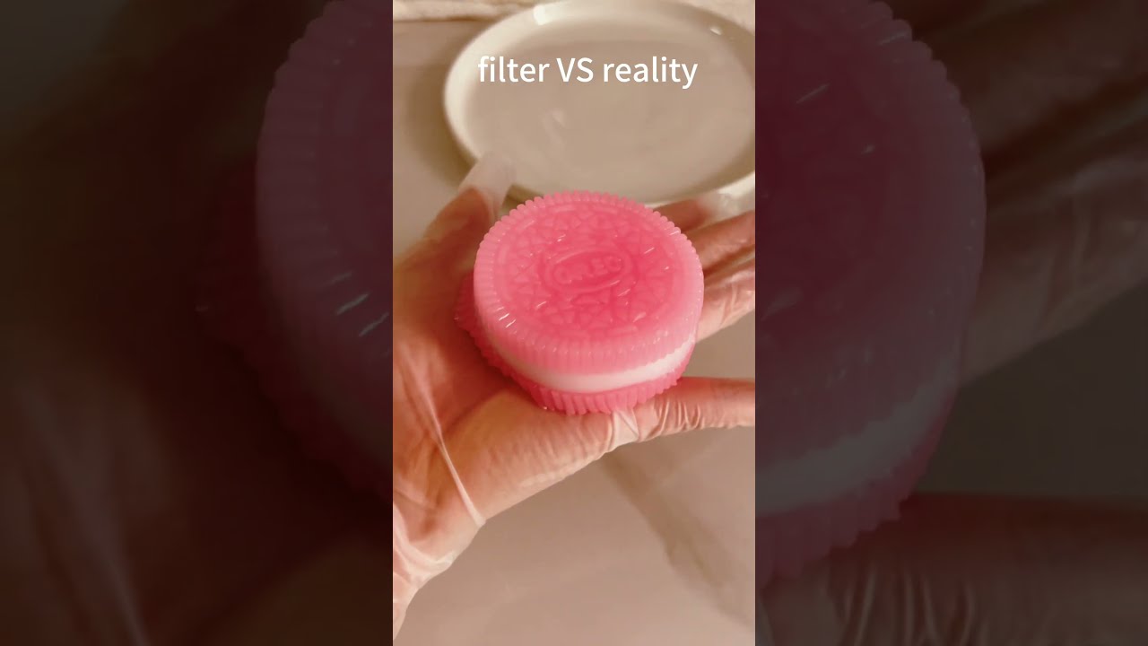 Filter Vs Reality Oreo Taba Squishy Diycraft Handmade Fyp Ytshorts