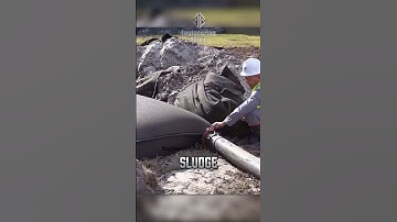 Geotextile Dewatering Bags: How Do They Work?🌊 #shorts