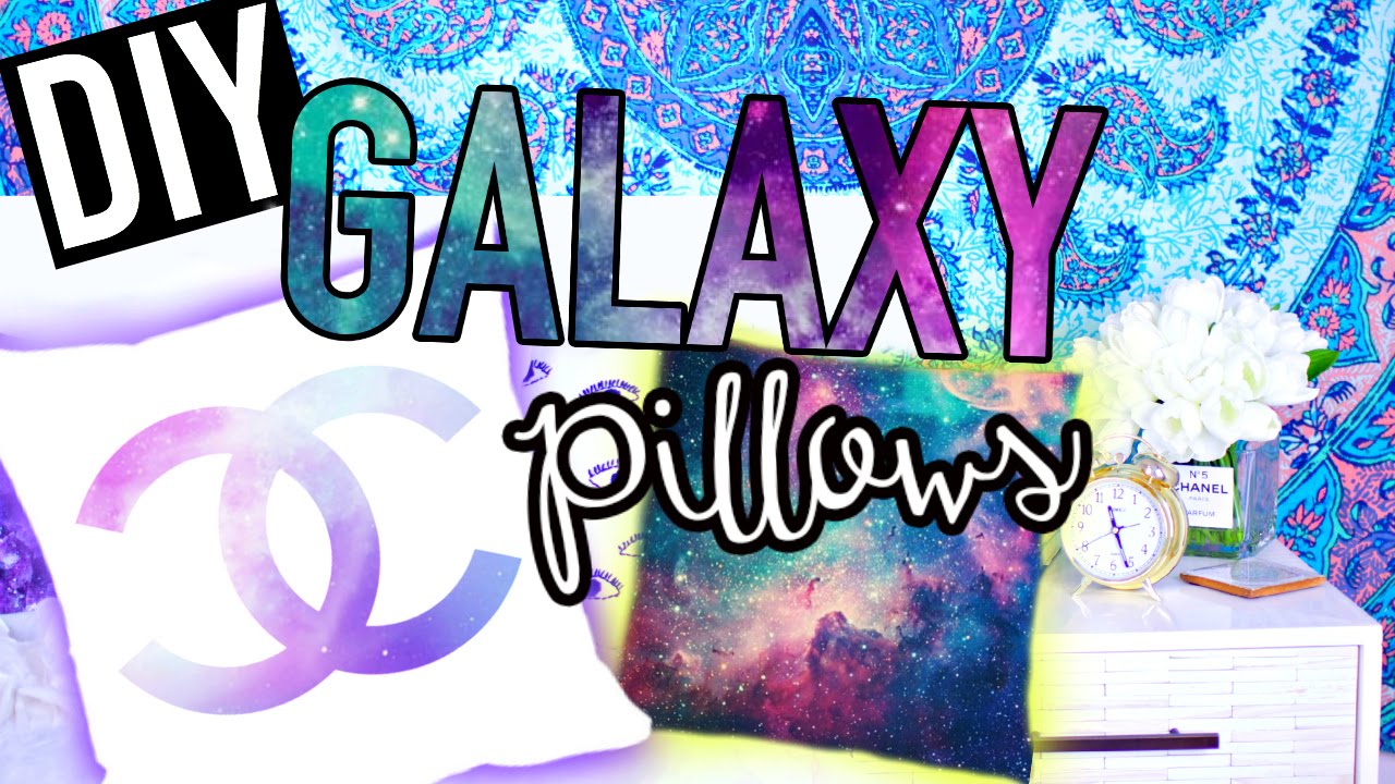 Diy Galaxy Pillows Tumblr Room Decor For Teens