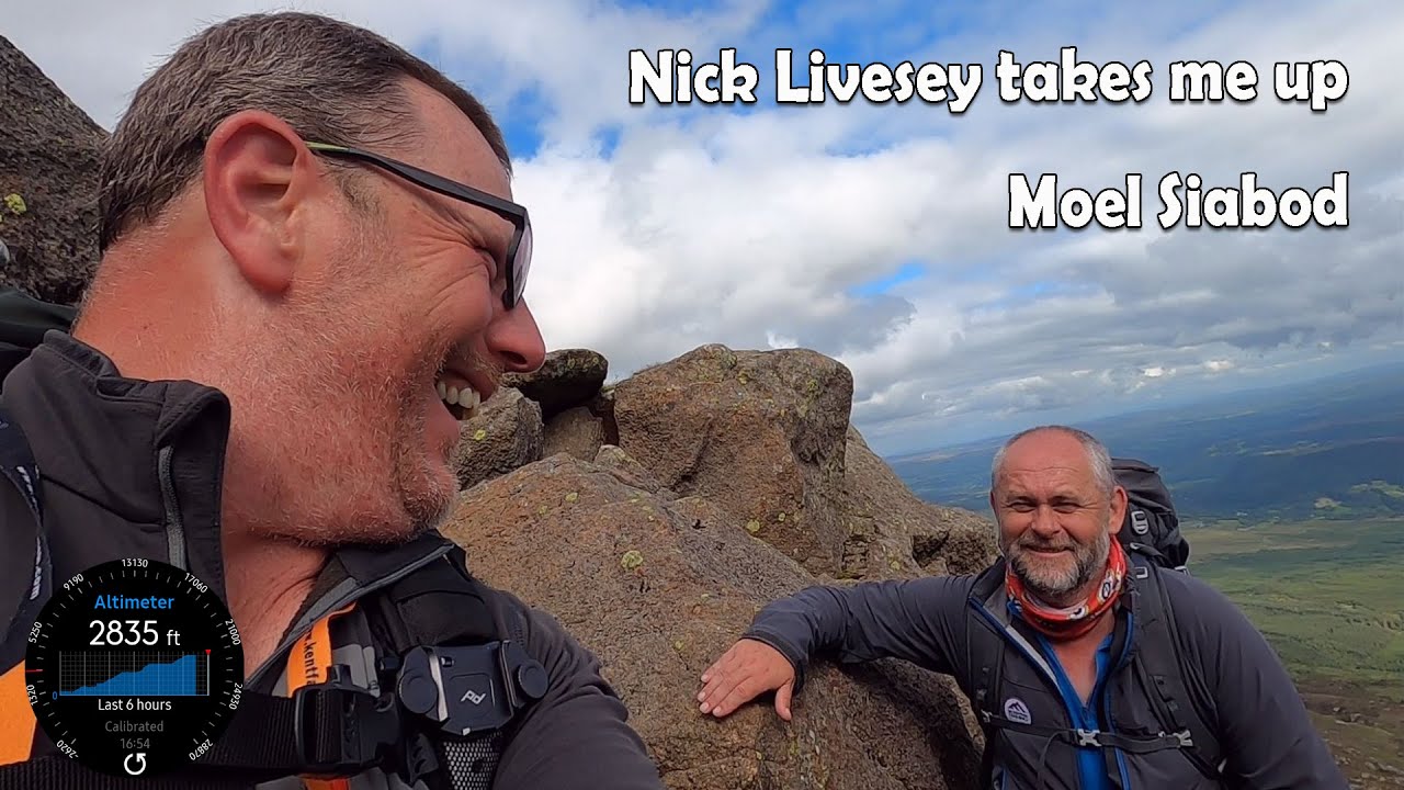 Moel Siabod assent with Nick Livesey