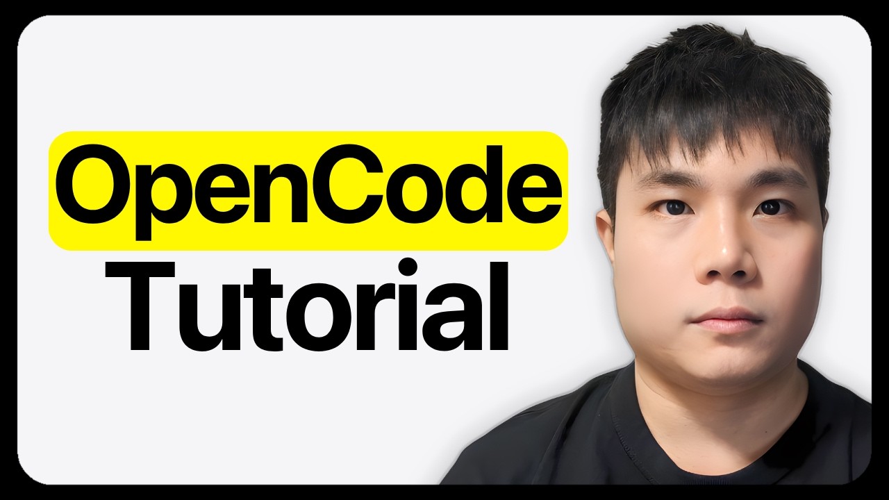 OpenCode Tutorial for Beginners - YouTube