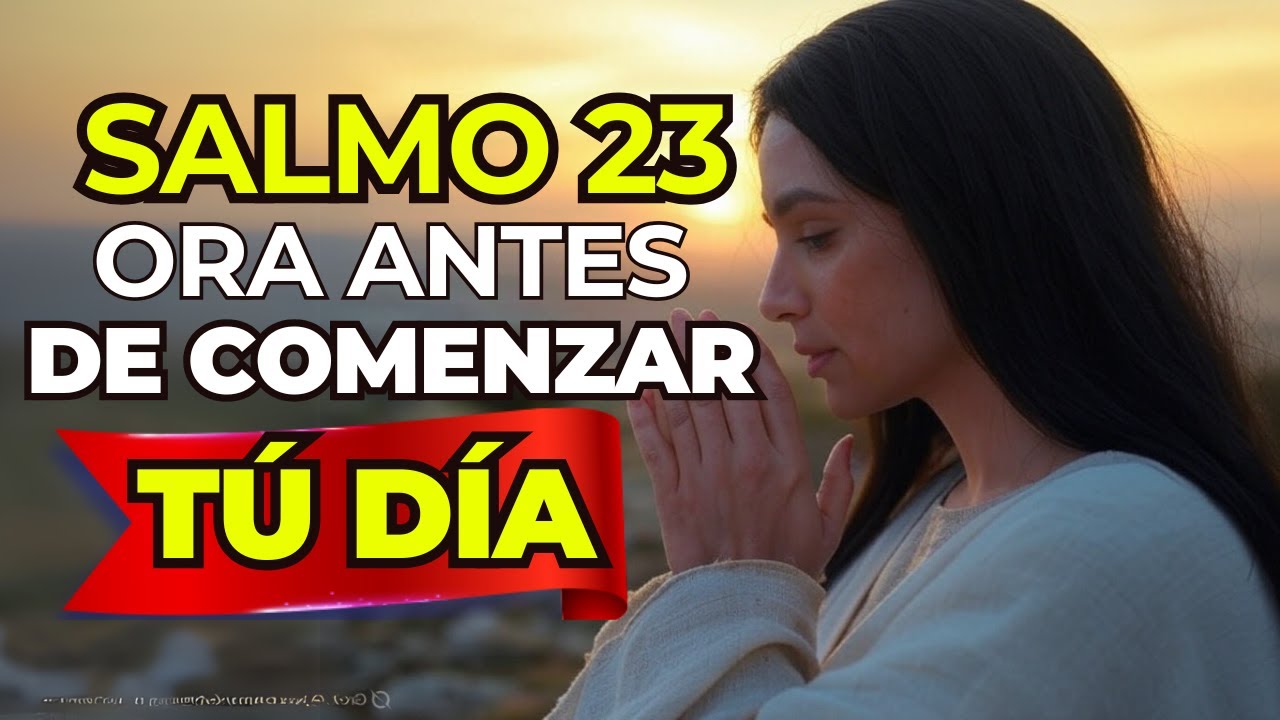 🌅 ORACIÓN PODEROSA DE LA MAÑANA COMIENZA TU DÍA CON EL SALMO 23 🙌 - YouTube