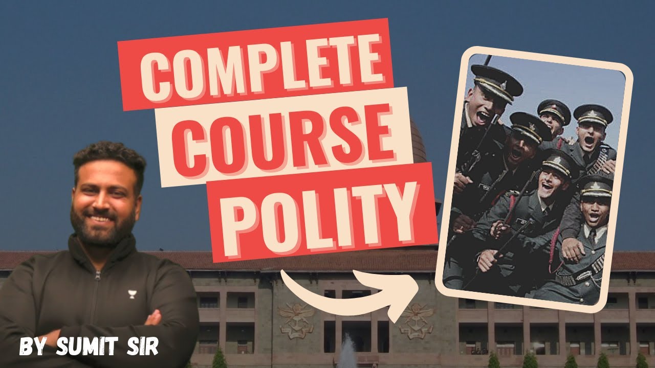 FREE Course on Indian Polity for NDA 1 2022 | CDS 2022 | Complete Course | Learn With Sumit