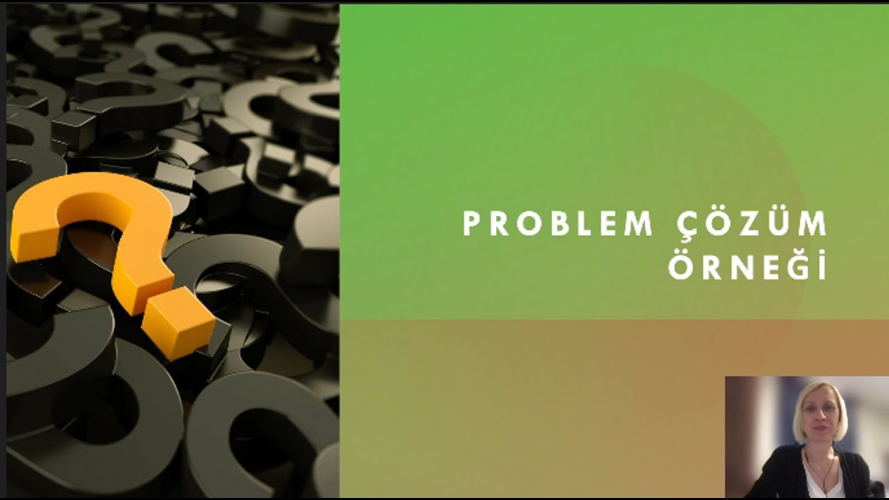 Örnek Problem Çözümü