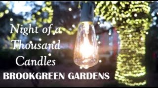 Brookgreen Gardens Night of a Thousand Candles Full Experience 2016 - Myrtle Beach | Attractions