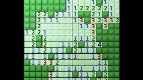 Me playing Minesweeper without using the flags.