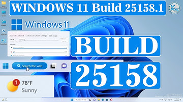 ✅ Windows 11 Build 25158 -  New Search, Notifications For Widgets, Camera, Media Player, ISO & More