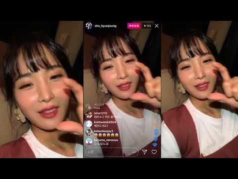 조현영 레인보우 현영 HyunYoung S 180904 Instagram Live 02 1080p Tri Screen Version 