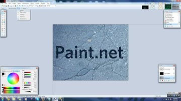 Paint.net Tutorial - How To Create Trashed Text