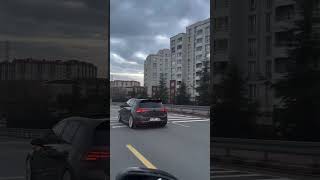 Vw golf 7r acceleration soung crackels #crackles #automobile #drifting #music #raistar #golf #golf7r