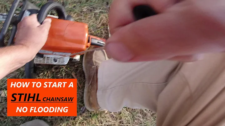 How To Start A Stihl Chainsaw Without Flooding - MS250 Featured