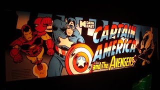 Data East's 1991 Captain America & The Avengers Arcade Game