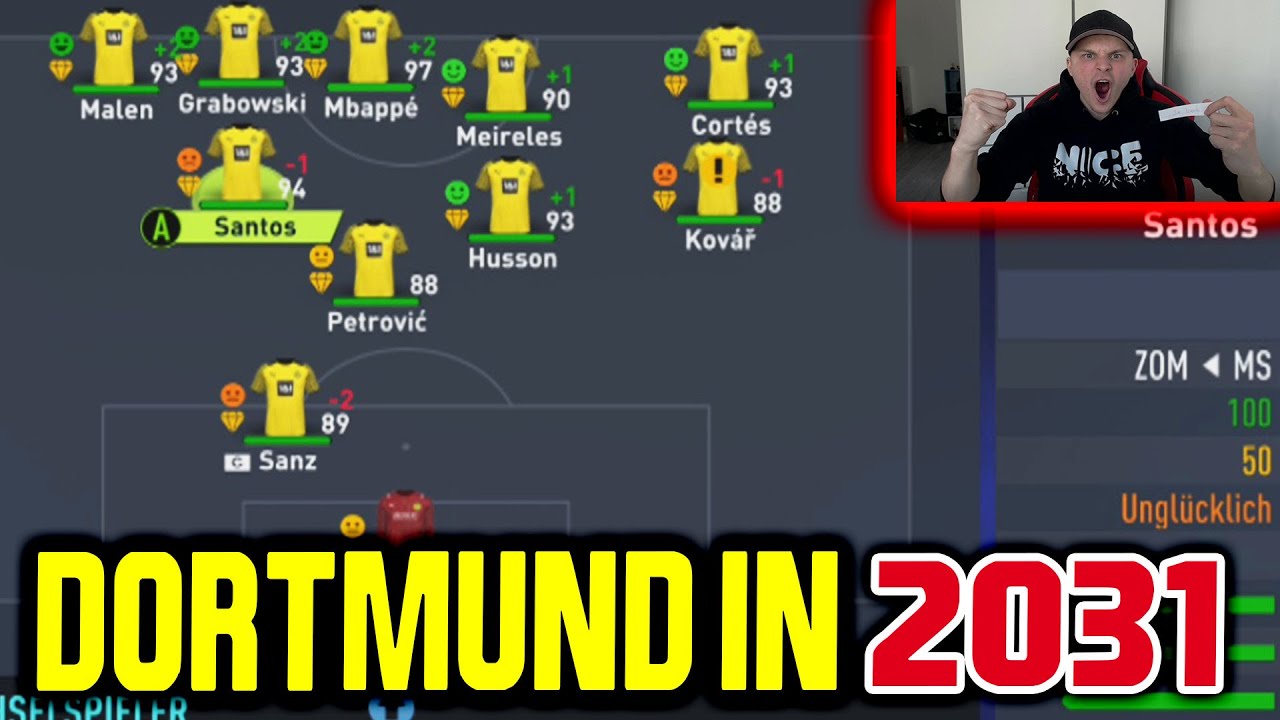 SPRINT TO GLORY: DORTMUND in 2031 (94,93 TALENT)🔥 FIFA 22 BVB Career Mode/Modo Carrera/Karrieremodus